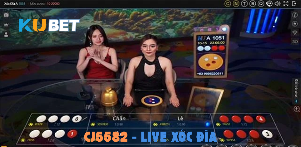 Trò chơi Xóc Đĩa tại CJ5582