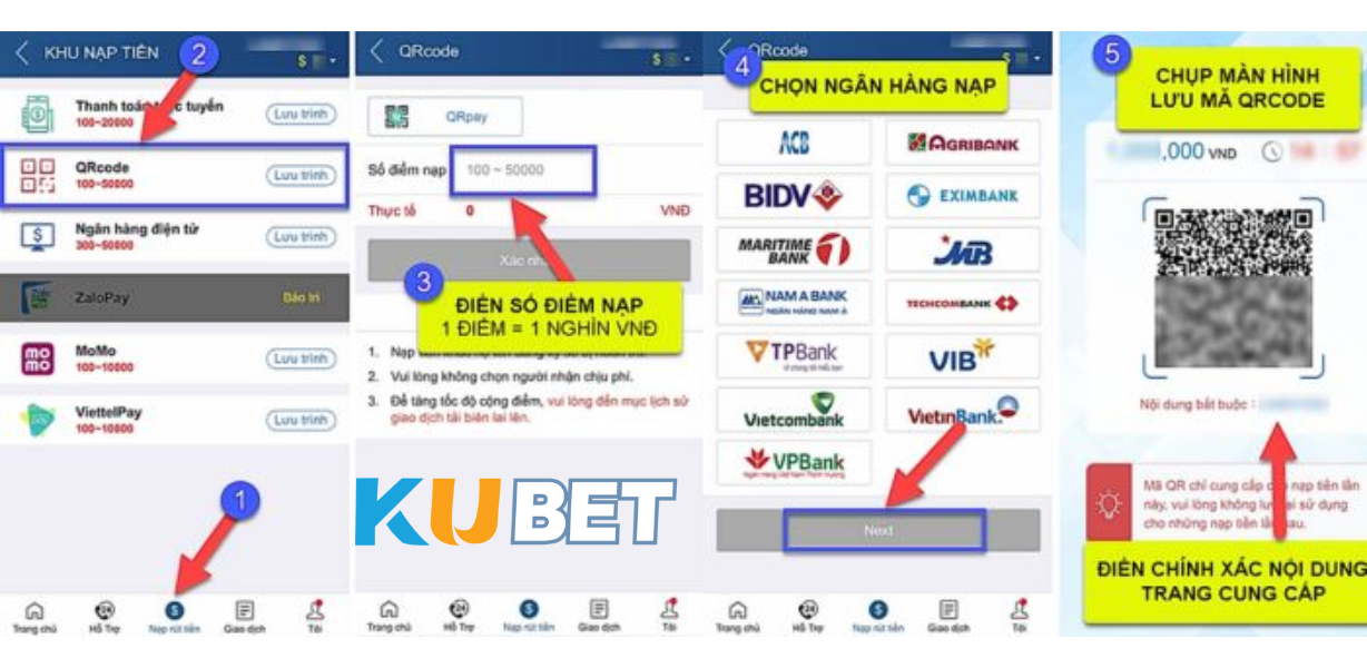  nạp tiền bằng QR Code tại CJ5582.NET. Quy trình này không chỉ đơn giản, nhanh chóng mà còn đảm bảo an toàn cao