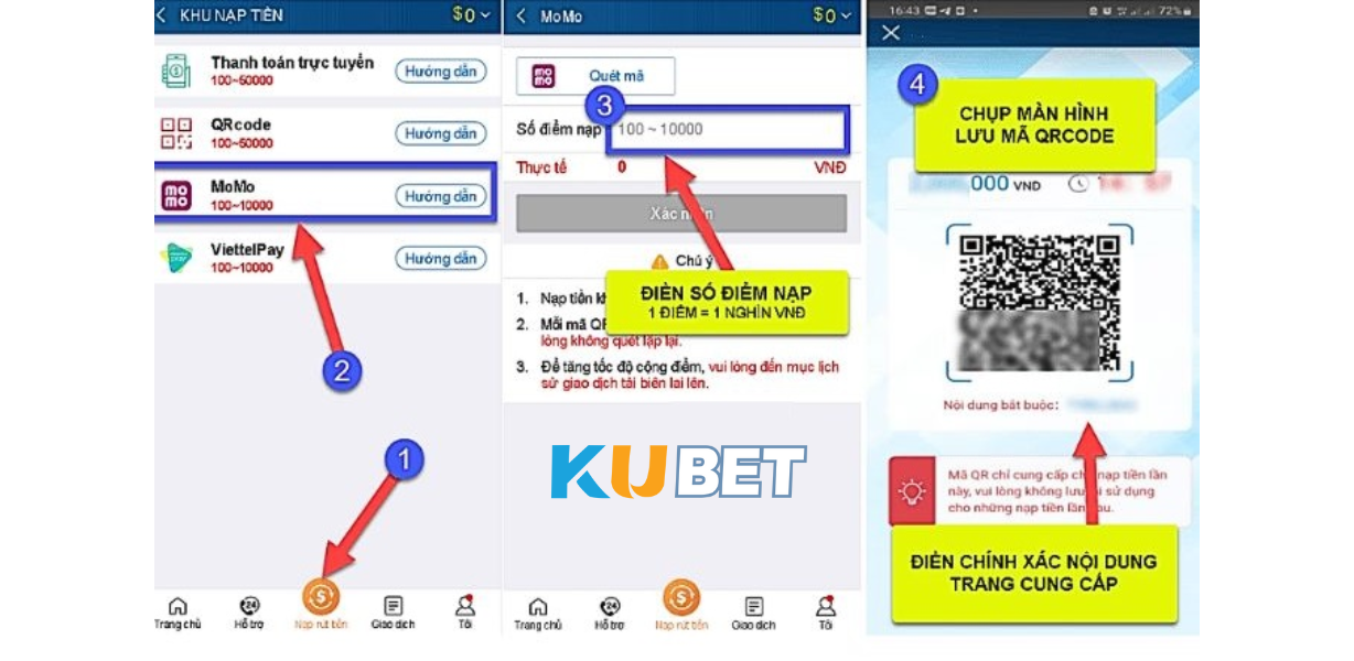 Thời gian xử lý nhanh, tiền vào tài khoản gần như ngay lập tức