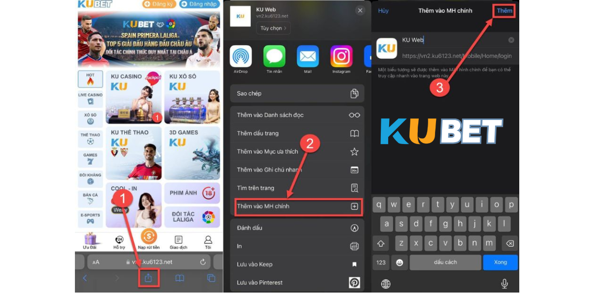 Chỉ tải app từ cj5582.net hoặc thêm app ra màn hình chính